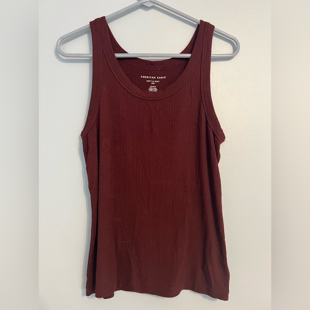 American Eagle Ribbed Tank Top